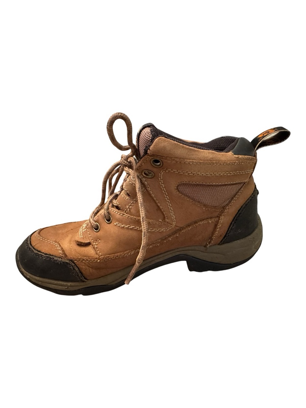 Ariat Terrain ATS Women’s Hiking Boot 6.5B Tan Brown Leather - Picture 5 of 16